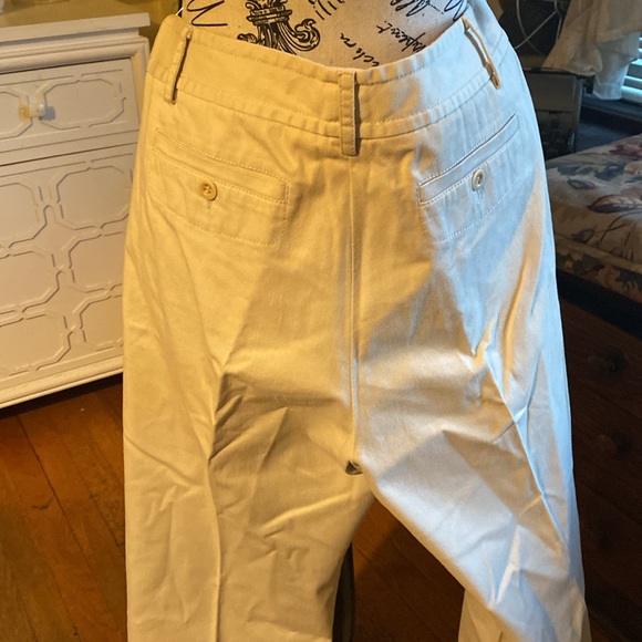 ISDA&CO BEIGE WIDE LEG PANTS SIZE 8 - Picture 3 of 3